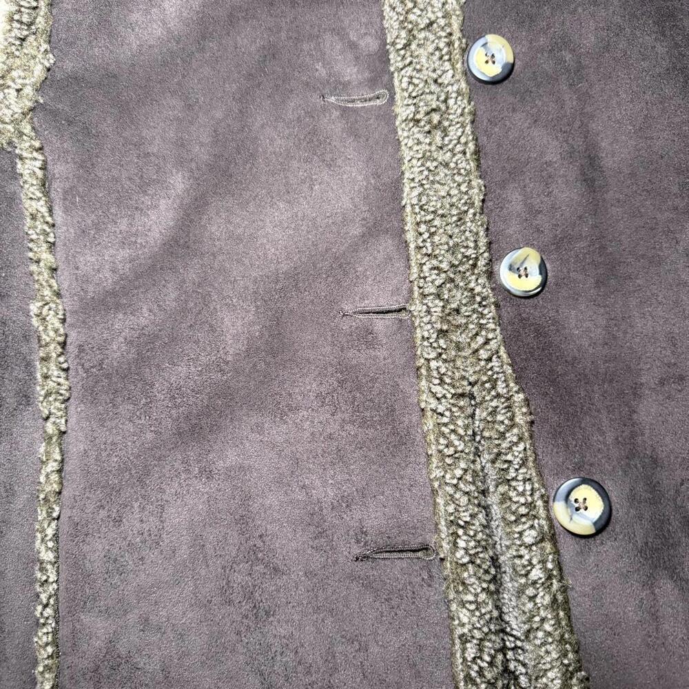 Brown L.L.Bean Sherpa vest - Picture 2 of 5